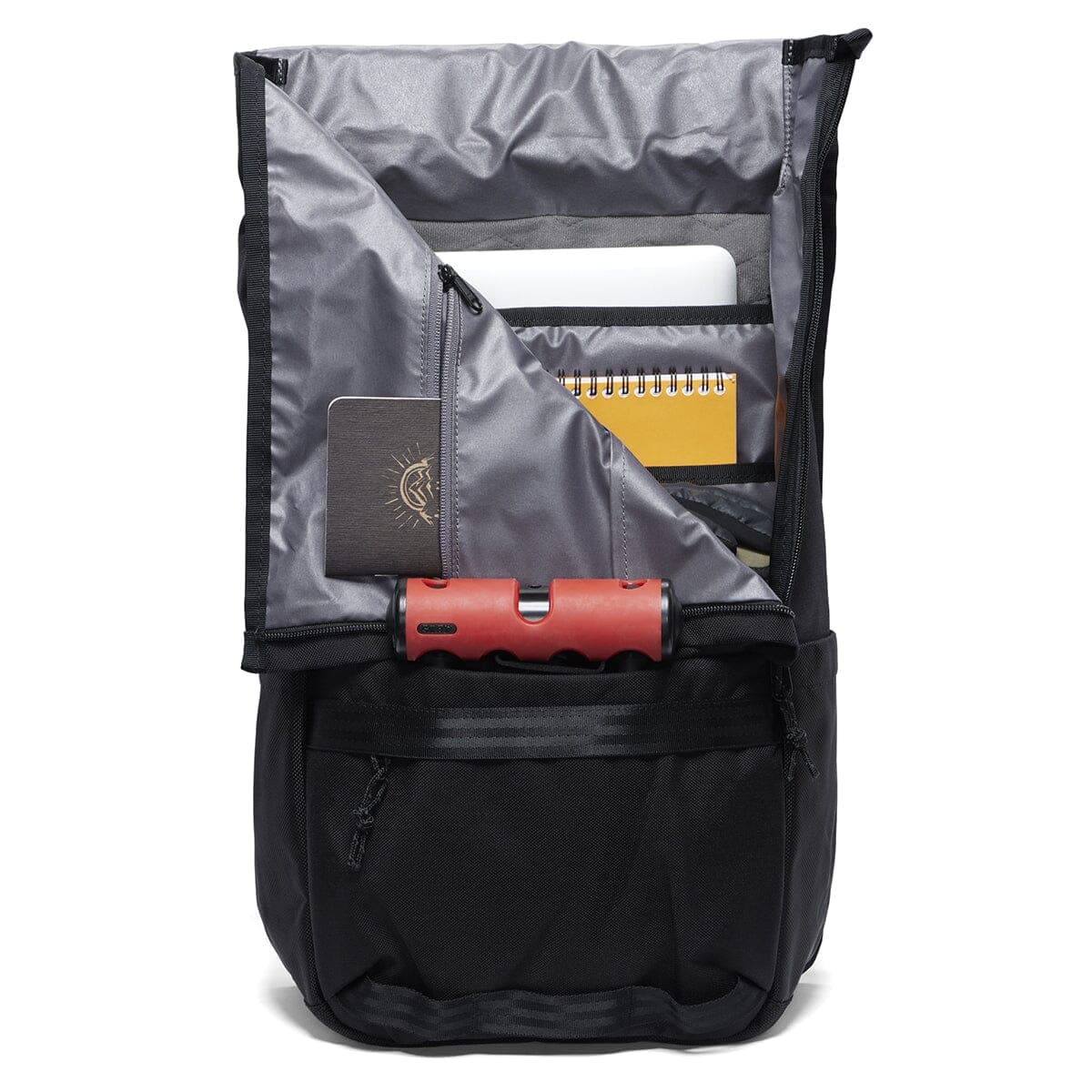 Corbet bag inside with U-lock