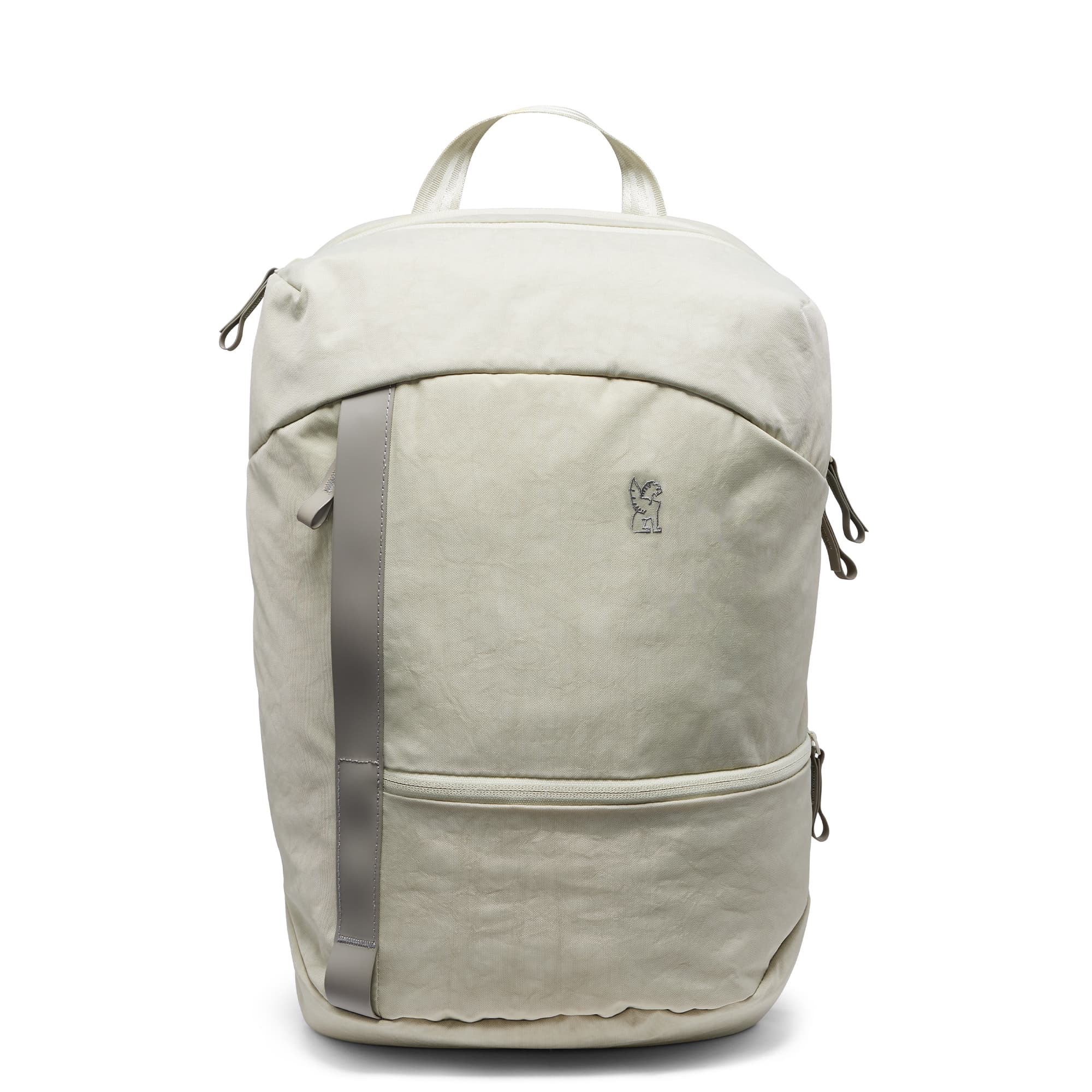 Camden backpack in sandstone front view #color_sandstone