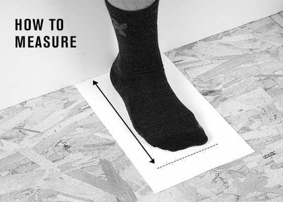 how to measure your foot to order the right size Chrome Industries shoes image